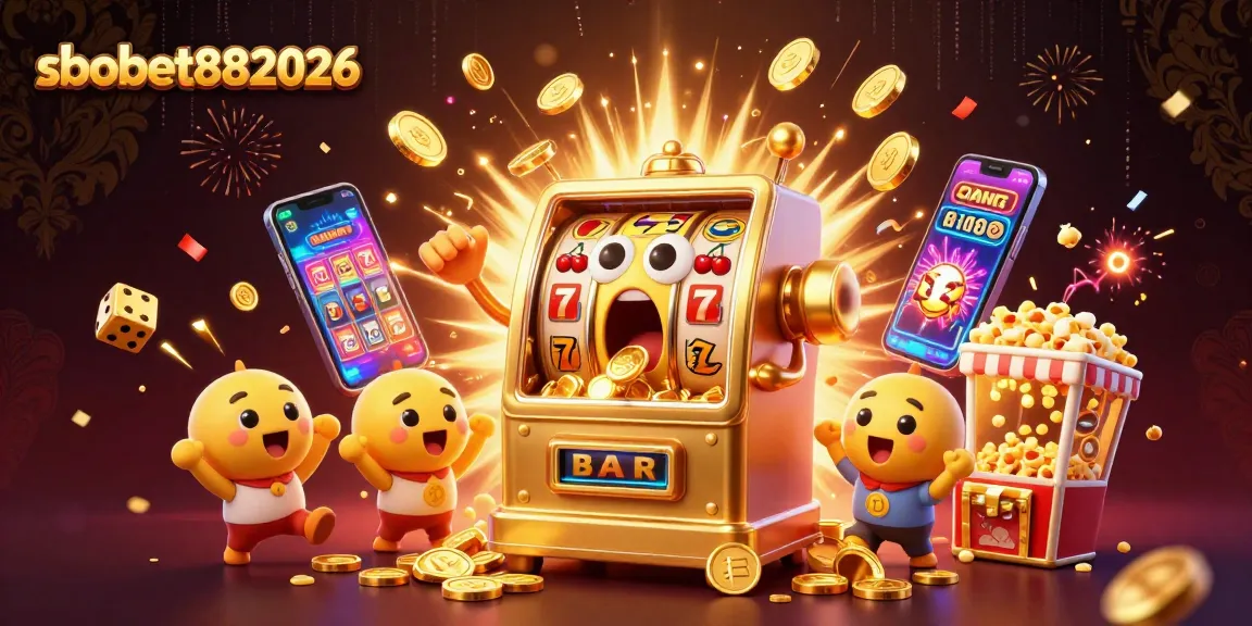Experience the thrill of jackpots with sbobet882026’s lively slot machines and exciting casino ambiance.