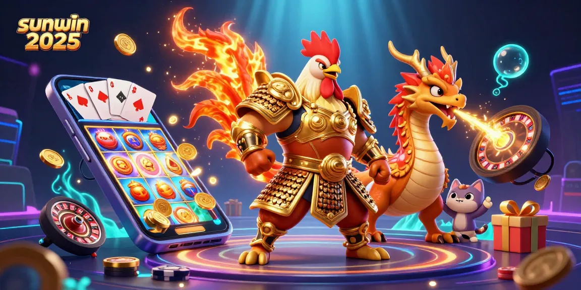 Experience thrilling action and rewards with sunwin 2026 in an epic casino adventure scene!